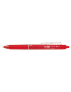 BOLIGRAFO DE GEL BORRABLE RETRACTIL PUNTA 0.7MM ROJO PILOT
