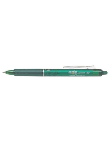 BOLIGRAFO DE GEL BORRABLE RETRACTIL PUNTA 0.7MM VERDE PILOT