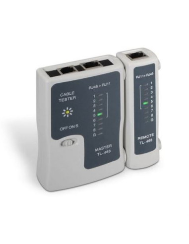 TESTER AISENS A142-0312 PARA CABLE RJ11/RJ12/RJ45