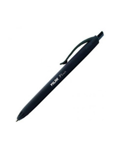 BOLIGRAFO RETRACTIL PUNTA 1 MM NEGRO P1 TOUCH MILAN