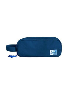 ESTUCHE 3 CREMALLERAS CON ASA LATERAL AZUL OXFORD