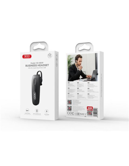 AURICULAR BLUETOOTH BE59 NEGRO XO