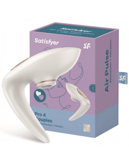 SATISFYER SUCCIONADOR DE CLITORIS PRO 4 PAREJAS VERSION 2020