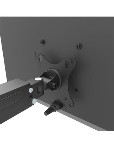 SOPORTE DE MESA 1 MONITOR 17-27 CON PISTON DE GAS CROMAD