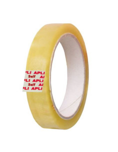 CINTA ADHESIVA TRANSPARENTE - 19MM X 66M - APLI