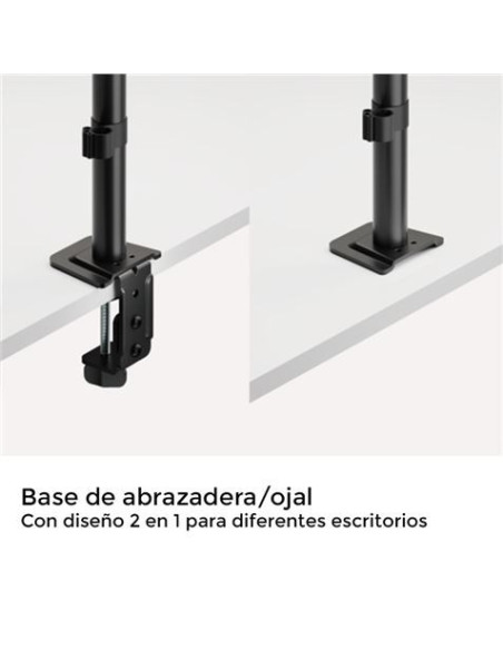 SOPORTE DE MESA 1 MONITOR 17-32 CROMAD