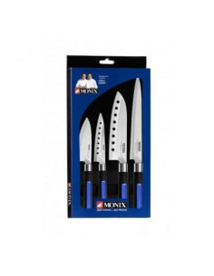 PACK 4 CUCHILLOS JAPONESES MONIX SOLID PLUS 2