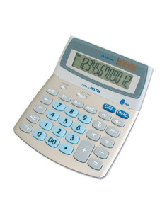 CALCULADORA GRANDE MILAN DE 12 DIGITOS 20X16X3 CMS MEMORIA DOBLE PANTALLA