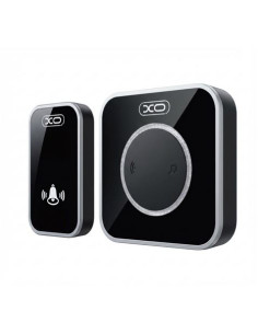 TIMBRE INALAMBRICO CON LEDS SF11 NEGRO XO