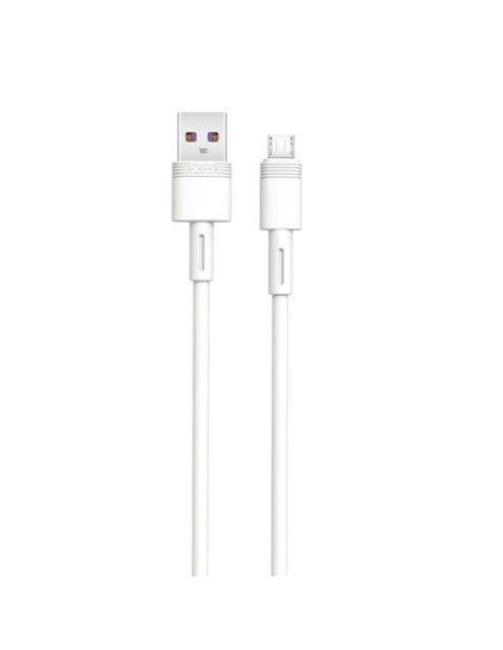 CABLE NBQ166 CARGA RAPIDA USB - MICRO USB | 5A | 1 METRO | BLANCO XO