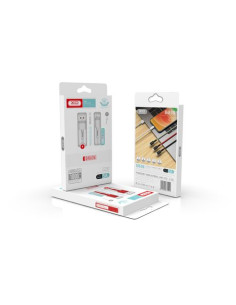 CABLE NBQ166 CARGA RAPIDA USB - LIGHTNING | 5A | 1 METRO | NEGRO XO 2