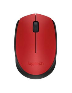 RATON LOGITECH INALAMBRICO M171 1000DPI ROJO