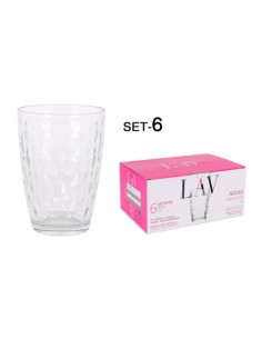 SET 6 VASOS CRISTAL 415CC NEW ARTEMIS