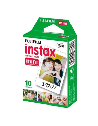 PACK PELICULA PARA 10 FOTOS INSTANTANEAS INSTAX MINI FUJIFILM