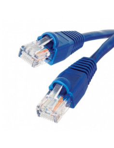 Cable Cromad de red UTP CAT 6 3M Azul 100% COBRE