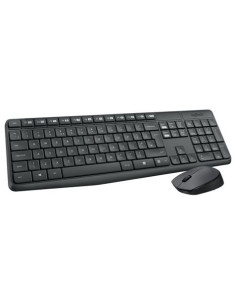 TECLADO Y RATÓN INALÁMBRICOS LOGITECH MK235 - 2.4GHz - ALCANCE 10 METROS