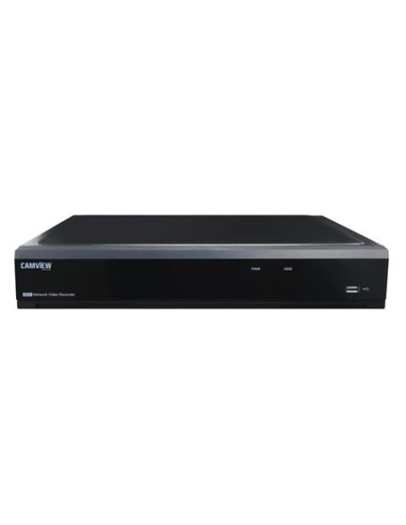VIDEOGRABADOR IP 4K 8 CANALES 8MP DETECCION CARAS/VEHÍCULOS CAMVIEW