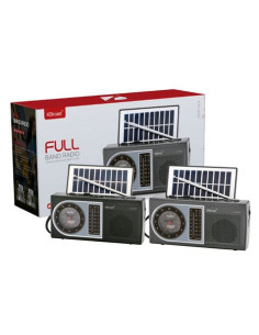 RADIO SOLAR - ALTAVOZ BT | USB | TF | FM | AM | SW | SOLAR PANEL GENX 2