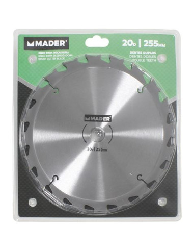 DISCO DESBROZADORA TUNGSTENO 255mm MADER