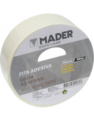 CINTA PINTOR 25mm.X50Mtrs. MADER