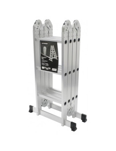 ESCALERA ALUMINIO ARTICULADA 3X4 MADER 2
