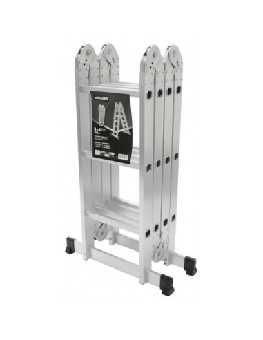 ESCALERA ALUMINIO ARTICULADA 3X4 MADER
