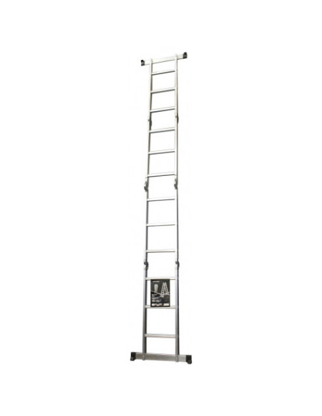 ESCALERA ALUMINIO ARTICULADA 3X4 MADER