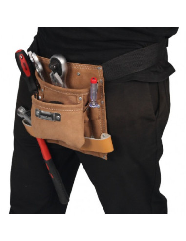 CINTURON PARA HERRAMIENTAS 1 BOLSA 5 DIV. SAURIUM