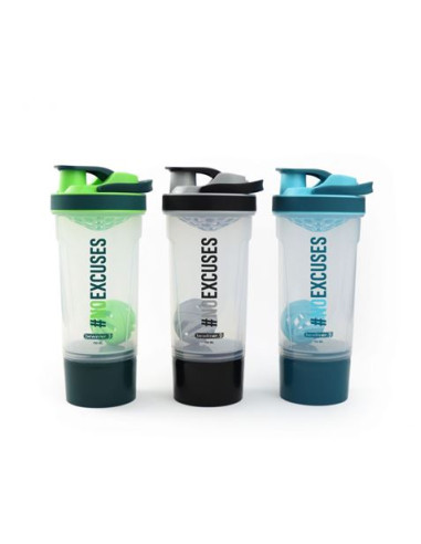 BOTELLA PLASTICA 700ML GYM SHAEKER CON DEPOSITO BEWINNER