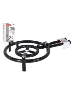 QUEMADOR DE ACERO 40CM PARA PAELLERO GAS ALGON