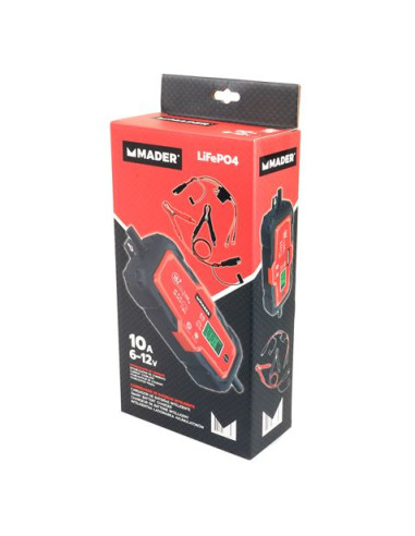 CARGADOR DE BATERIAS INTELIGENTE 10A 6-12V MADER