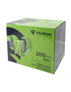 ESMERILADORA DE BANCO 200MM 350W SAURIUM. 2