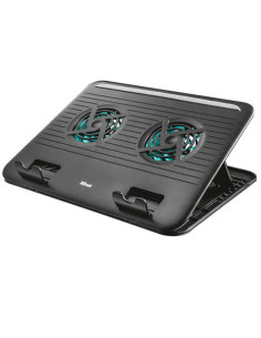 BASE DE REFRIGERACION DOBLE VENTILADOR TRUST CYCLONE HASTA 16