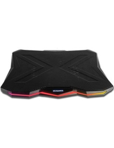 BASE REFRIGERADORA NOX PRO STAND PORTATILES HASTA 17.3 ILUMINACION LED