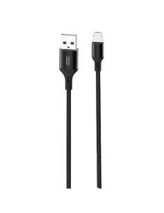 CABLE NB143 CORDON USB - MICRO USB | 2.4A | 1 MTR | NEGRO XO