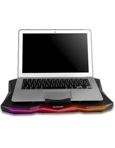 BASE REFRIGERADORA NOX PRO STAND PORTATILES HASTA 17.3 ILUMINACION LED