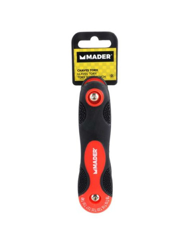 JUEGO 8 LLAVES TORX CON ORIFICIO MADER