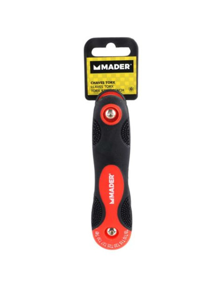 JUEGO 8 LLAVES TORX CON ORIFICIO MADER