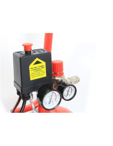 COMPRESOR DE AIRE 50 LITROS 1.5HP SUPER POWER