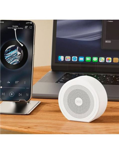 ALTAVOZ BLUETOOH SOBREMESA 3W BLANCO F61 XO