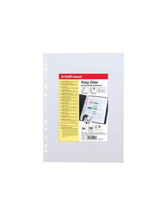 PACK 100 FUNDAS PLASTICAS MULTITALADRO TRANSPARENTE ERICHKRAUSE