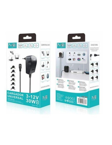 CARGADOR UNIVERSAL 3-12V 30W M2