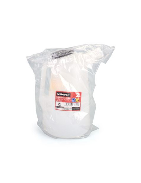 JARRA MEDIDORA 2 LITROS PARA ACEITE CON PUNTA FLEXIBLE