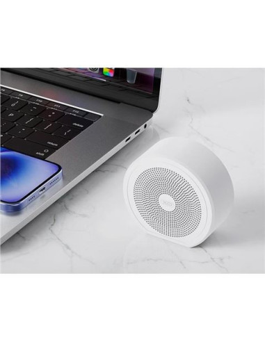 ALTAVOZ BLUETOOH SOBREMESA 3W BLANCO F61 XO