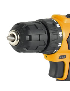 KIT TALADRO ATORNILLADOR 12V 1.5AH + 30 HERRAMIENTAS BLIM 2