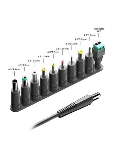 CARGADOR UNIVERSAL AUTOMÁTICO 24W | 11 PUNTAS CROMAD