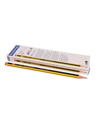 LÁPIZ GRAFITO HB NORIS - CAJA 12 UDS - 120-2 - STAEDTLER