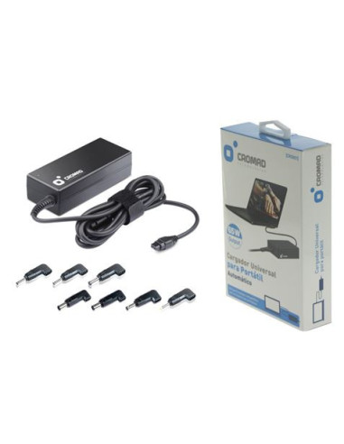 CARGADOR UNIVERSAL AUTOMÁTICO 65W CROMAD