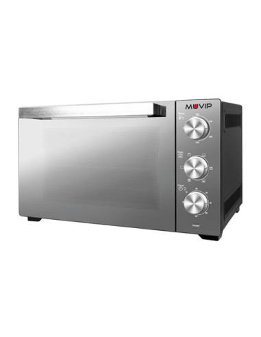 HORNO 48 LITROS 2000W INOX SERIE ESPEJO MUVIP