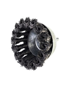 CEPILLO CIRCULAR COPA ALAMBRE TRENZADO 75MM SINDEX 2